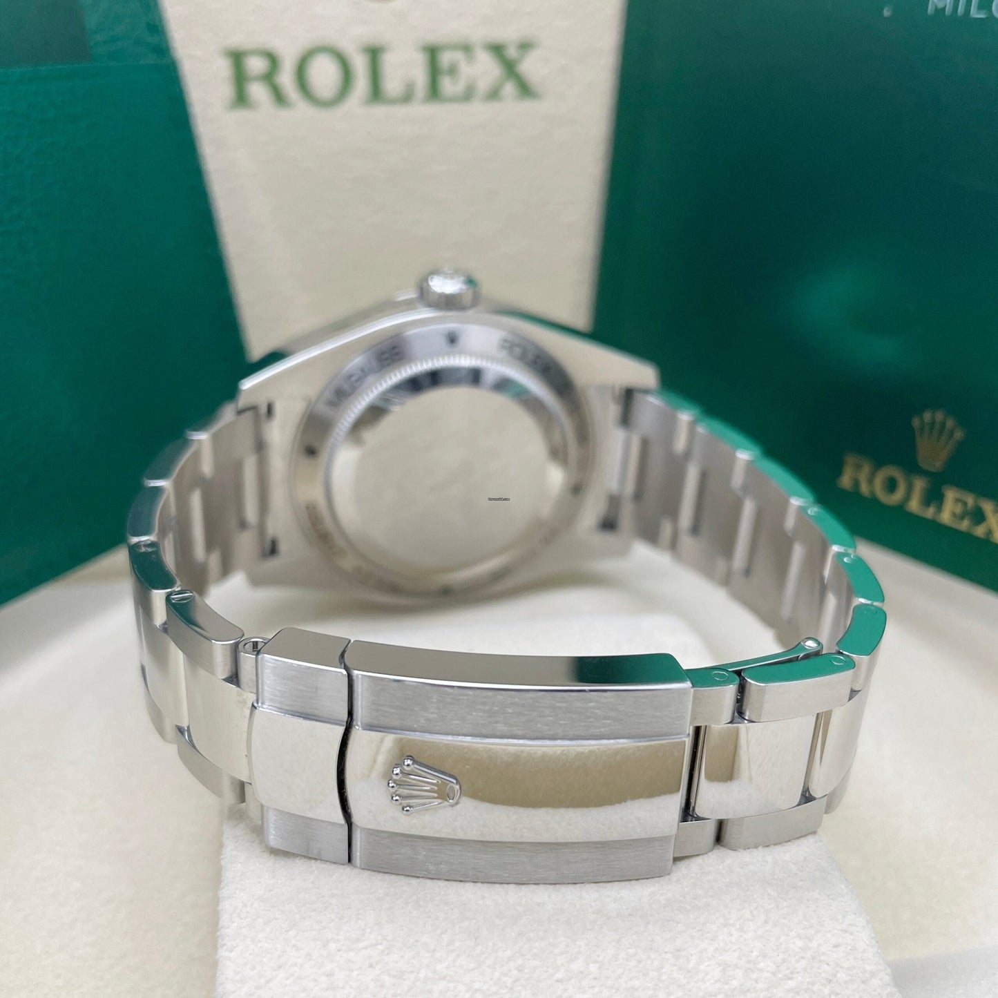 Rolex Milgauss Stainless Steel Blue Dial