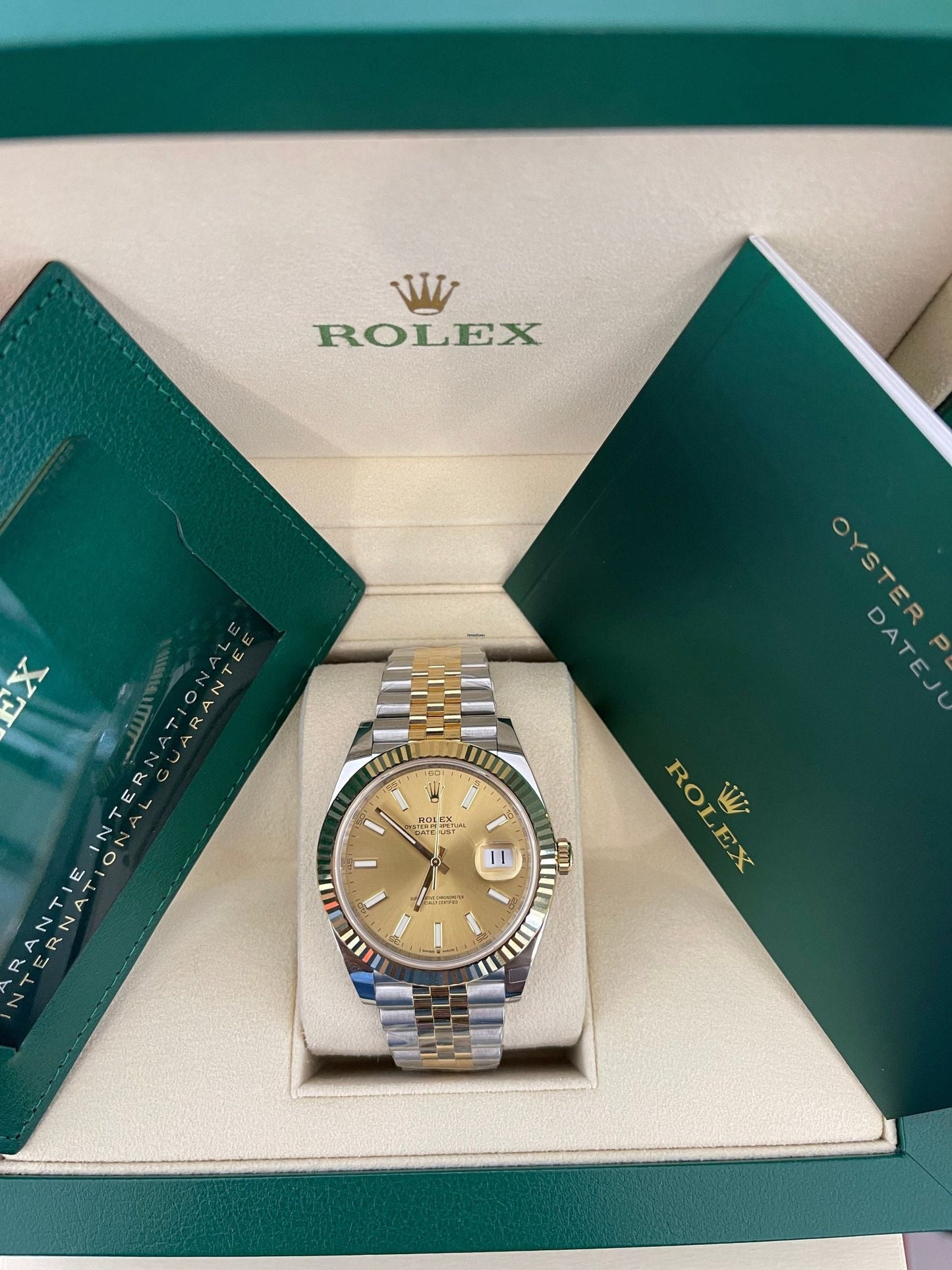 Rolex Datejust Champagne