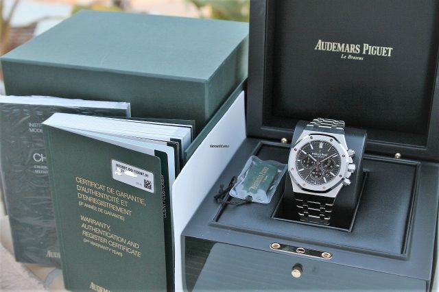 Audemars Piguet Royal Oak 41MM Chronograph Black Dial