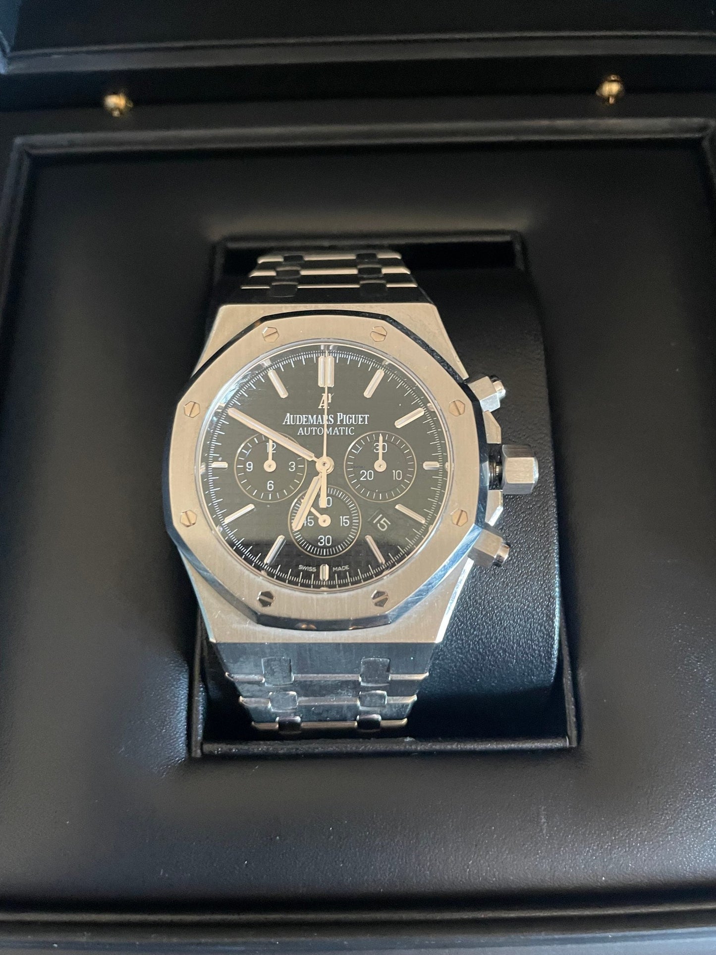 Audemars Piguet Royal Oak 41MM Chronograph Black Dial