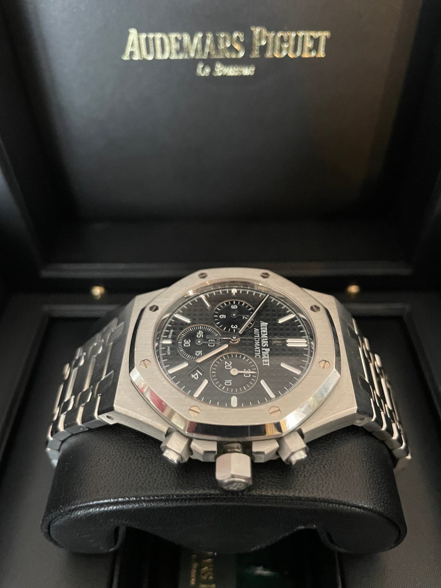 Audemars Piguet Royal Oak 41MM Chronograph Black Dial