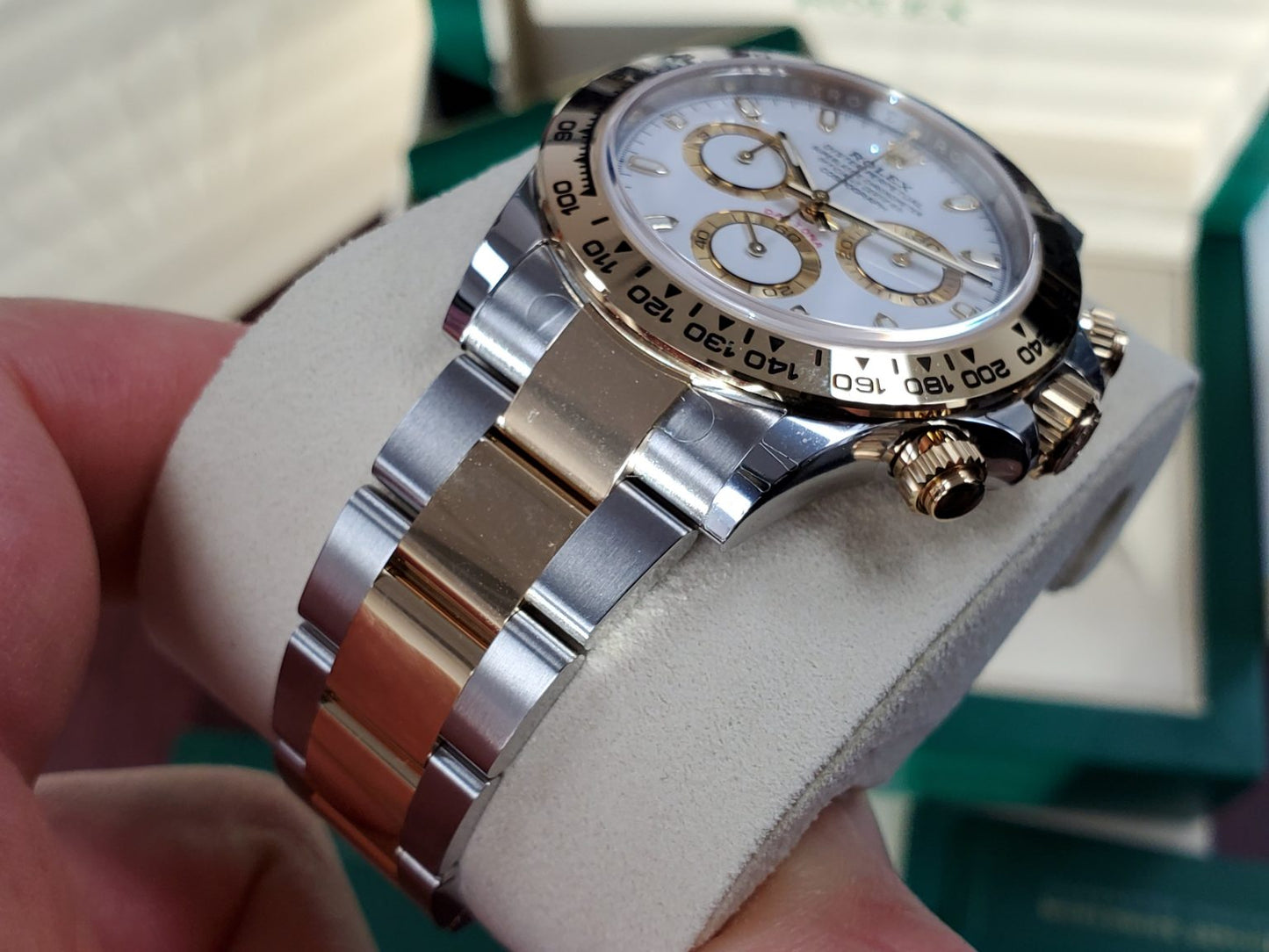 Rolex Daytona Fully Stickered Yellow Gold & Stainless Steel