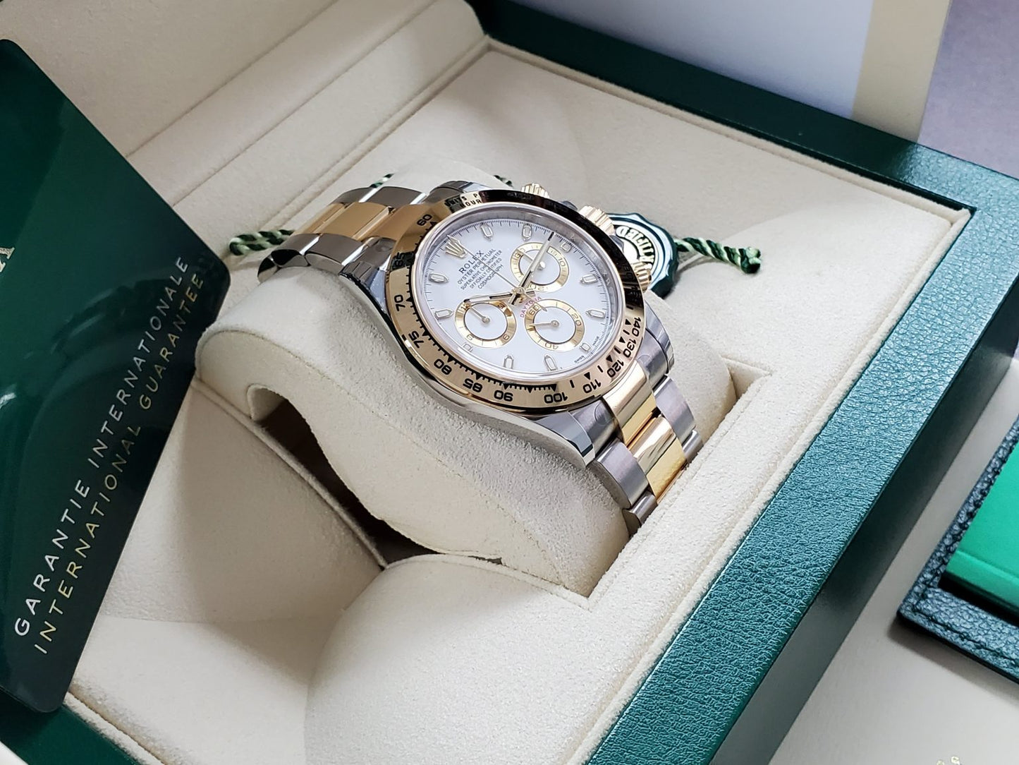 Rolex Daytona Fully Stickered Yellow Gold & Stainless Steel