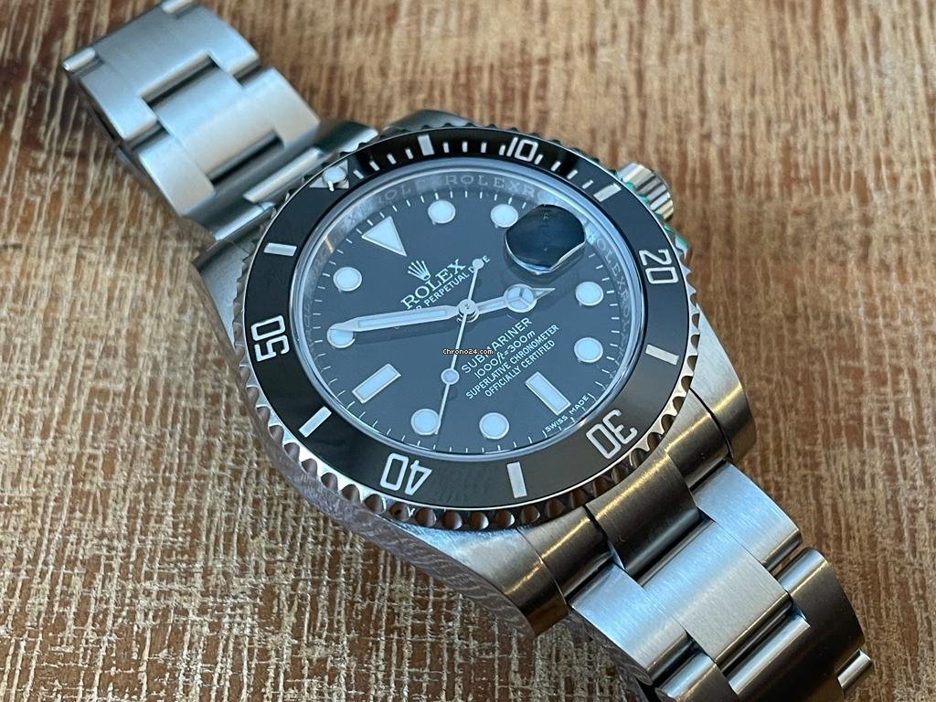 Rolex New Submariner Ceramics Black Dial Automatique 116610LN