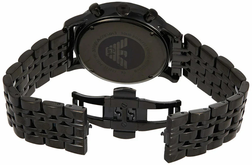 Emporio Armani AR1934 Men's Black Chronograph Watch