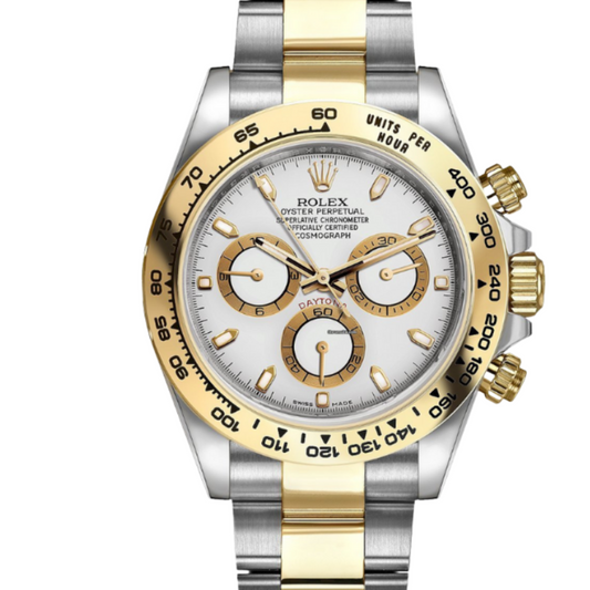 Rolex Daytona Fully Stickered Yellow Gold & Stainless Steel