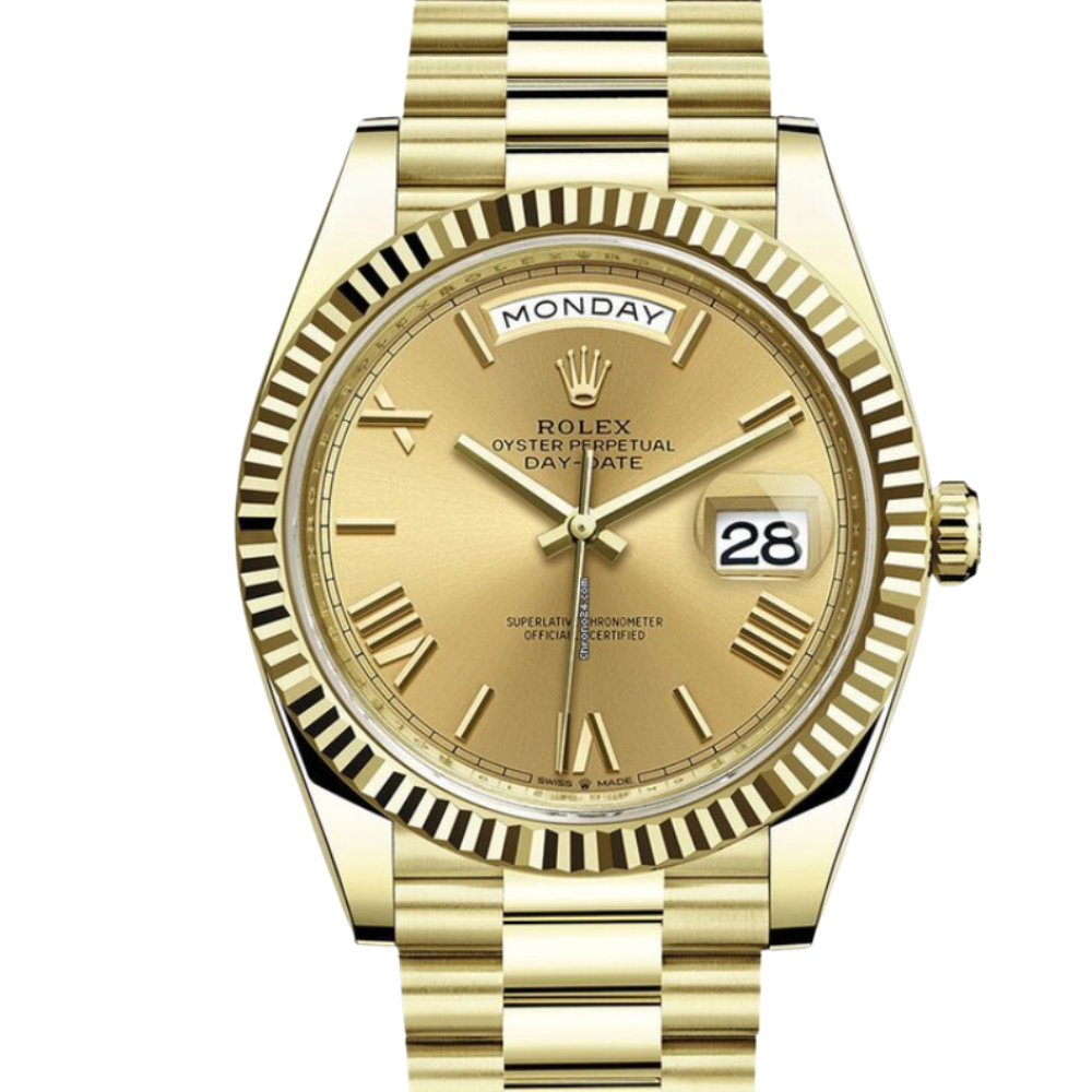 Rolex Champagne Roman Dial 2021 Day-Date 228238