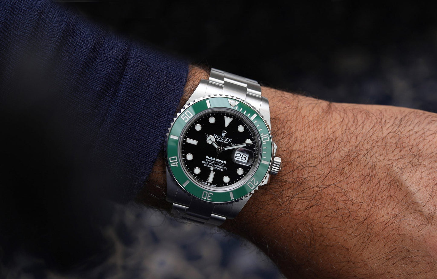 SUBMARINER LUNETTE VERTE MODÈLE 16610LV Pour Homme