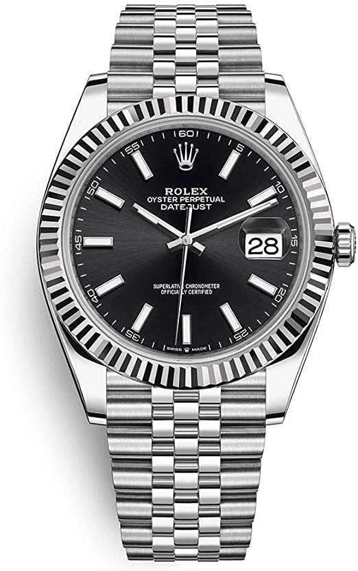 Montre Datejust 41 Noir Jubilé Pour Homme