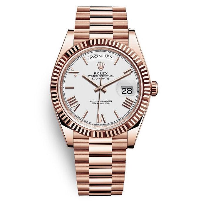 Rolex Day-Date Romain Or Rose