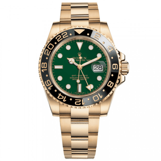 Rolex GMT‑MASTER II Vert/Or Jaune