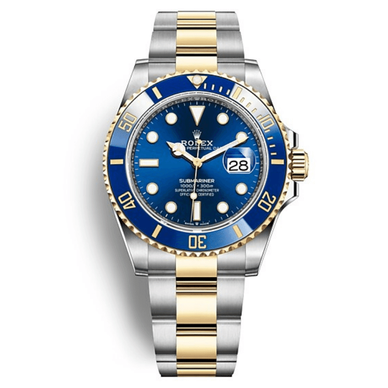 Rolex Submariner Bleu Gris/Or Jaune