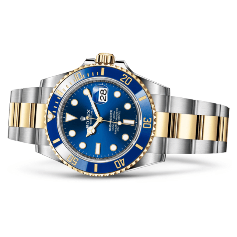 Rolex Submariner Bleu Gris/Or Jaune