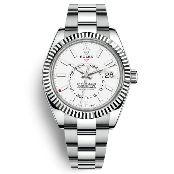 Rolex Sky Dweller Fond Blanc