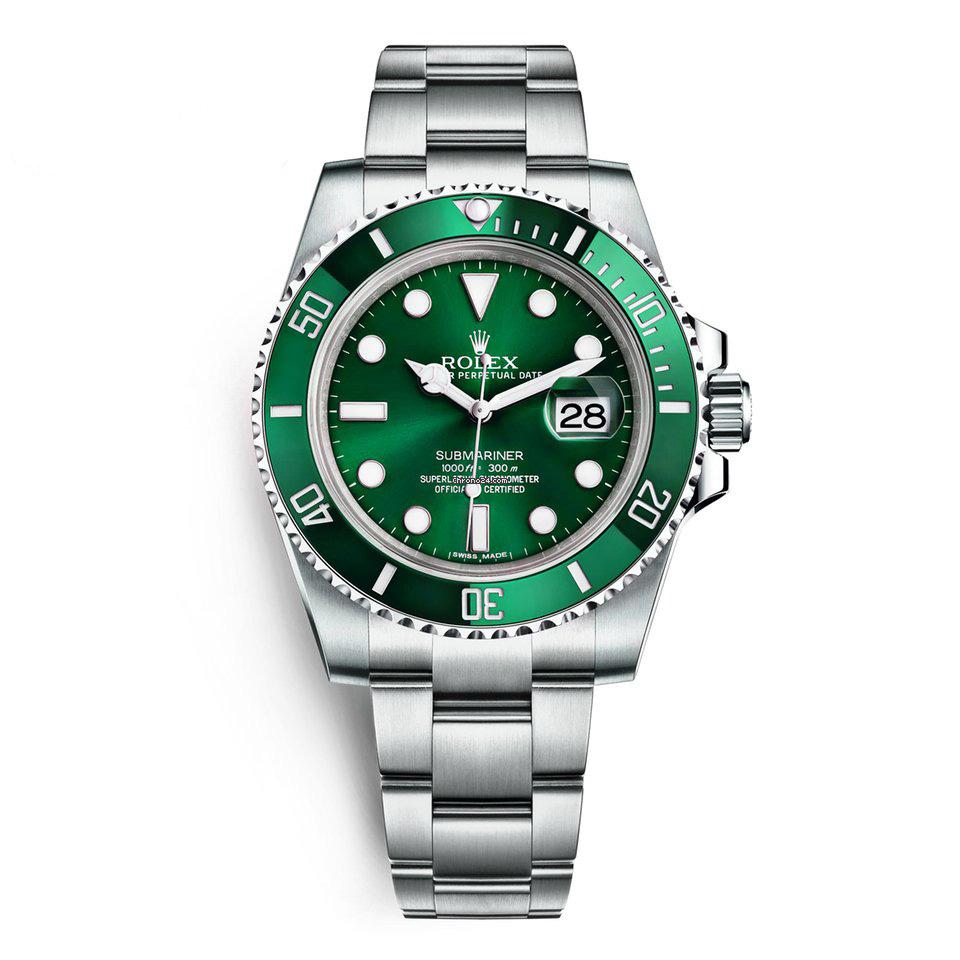 Submariner Vert "Hulk" 116610LV Pour Homme