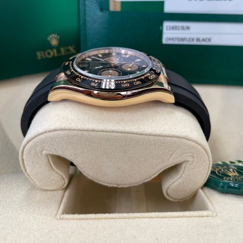 Rolex Daytona Black dial Everose Gold