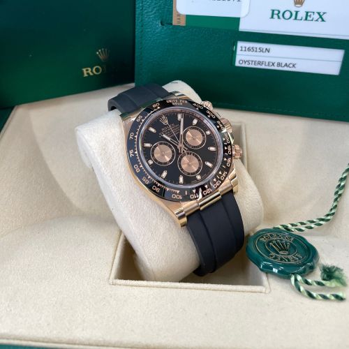 Rolex Daytona Black dial Everose Gold