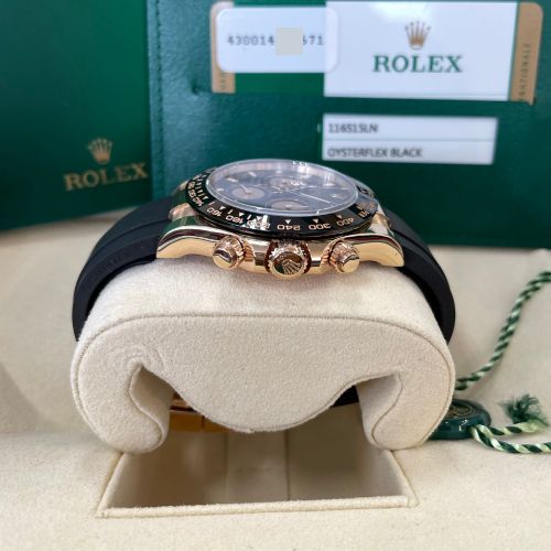 Rolex Daytona Black dial Everose Gold