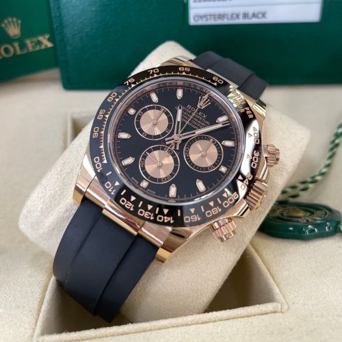 Rolex Daytona Black dial Everose Gold