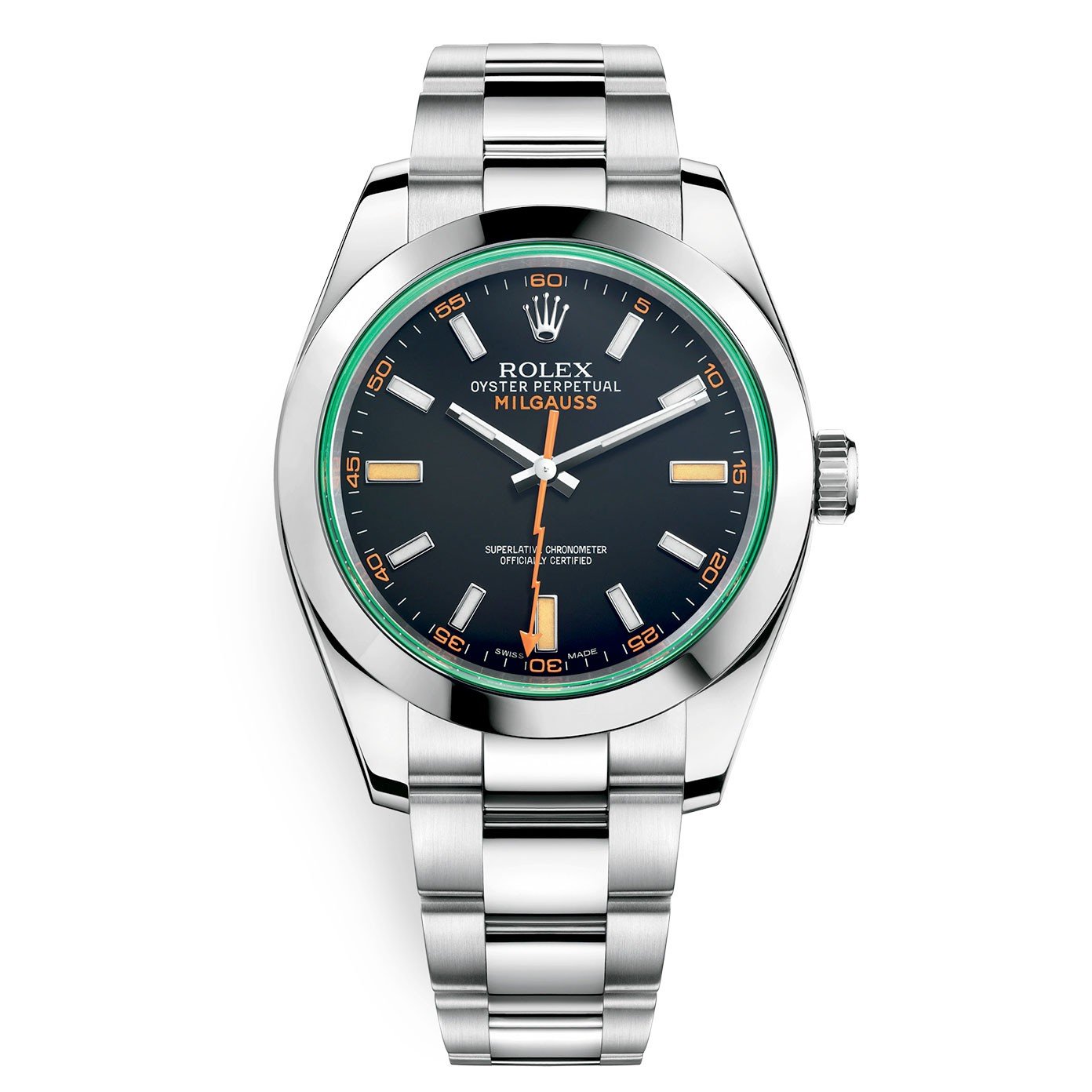 Milgauss Fond Noir Montre Homme