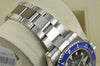 Submariner Lunette Bleue Fond Noir Pour Homme